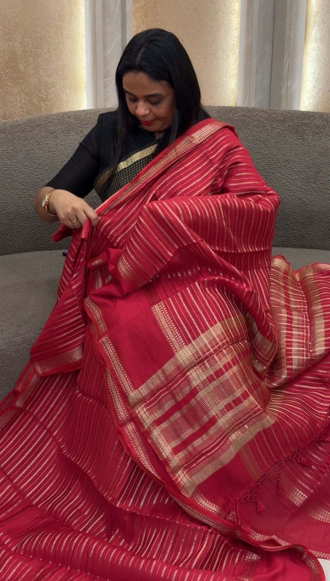 SEMI SILK SAREES - NUWA - 1311