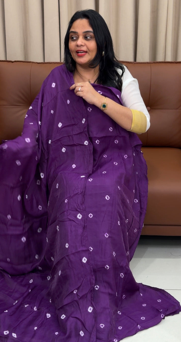 BANDHEJ PRINTED UNSTITCHED SALWAR SUITS - NUWA-1388