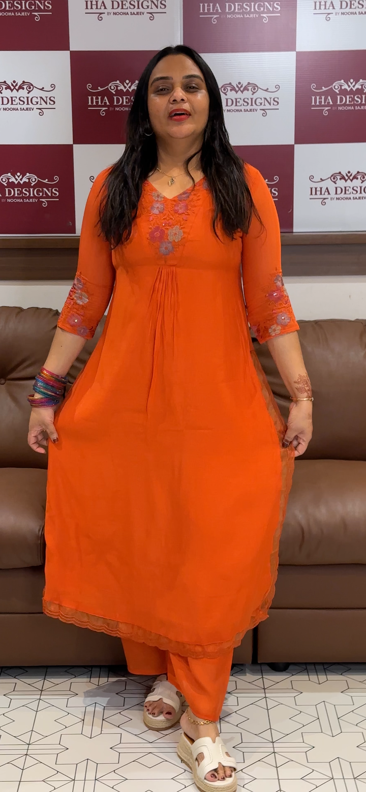 MUL CHANDERI CO-ORDS SETS - NUWA -1024