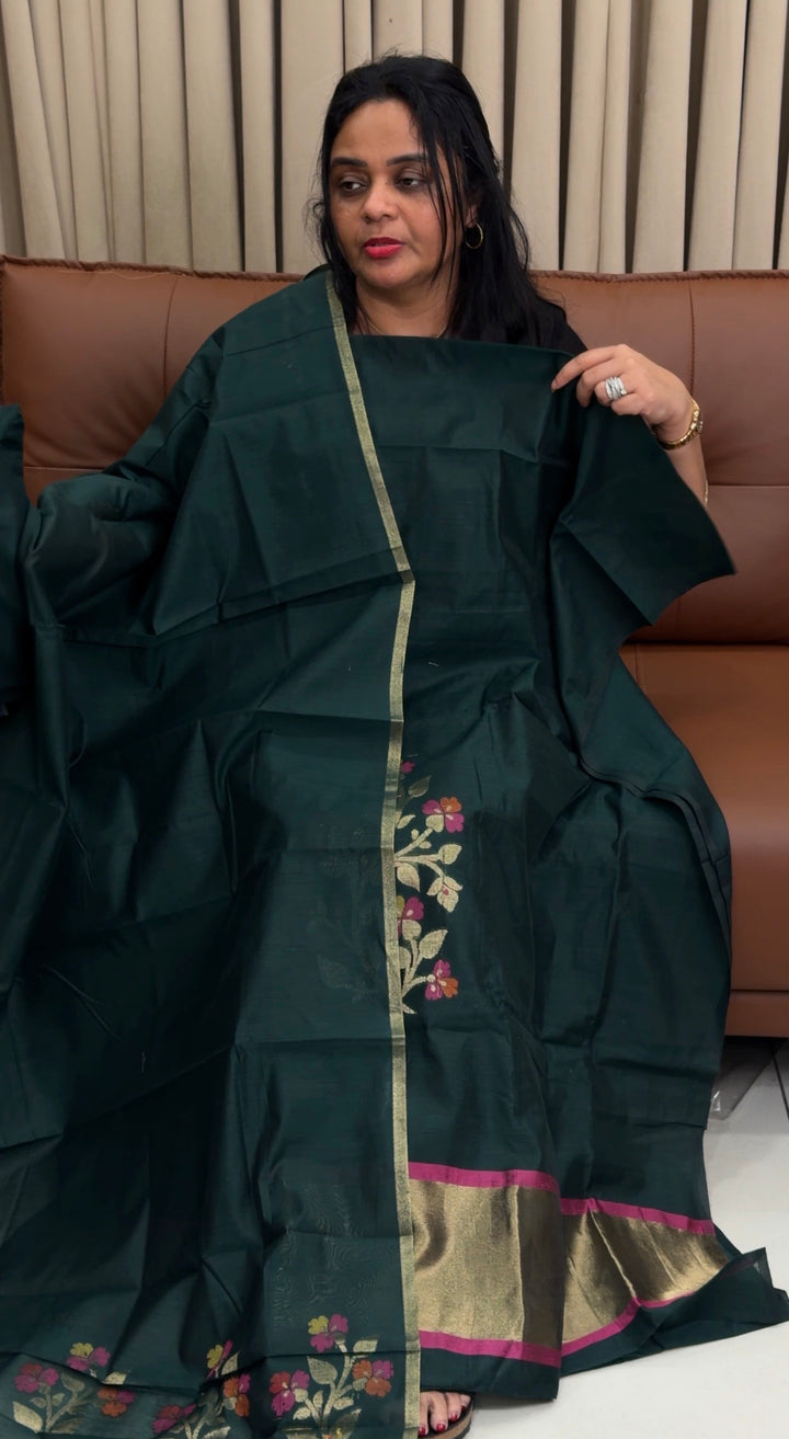 LINEN JAMDANI UNSTITCHED SALWAR SUITS - NUWA-1871