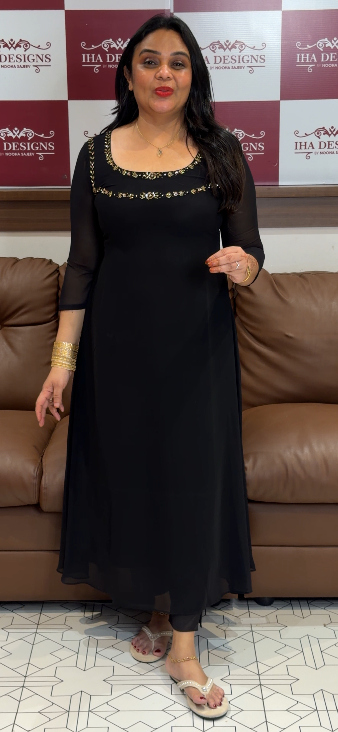 HAND WORKEED ALINE TOPS - NUWA - 1258