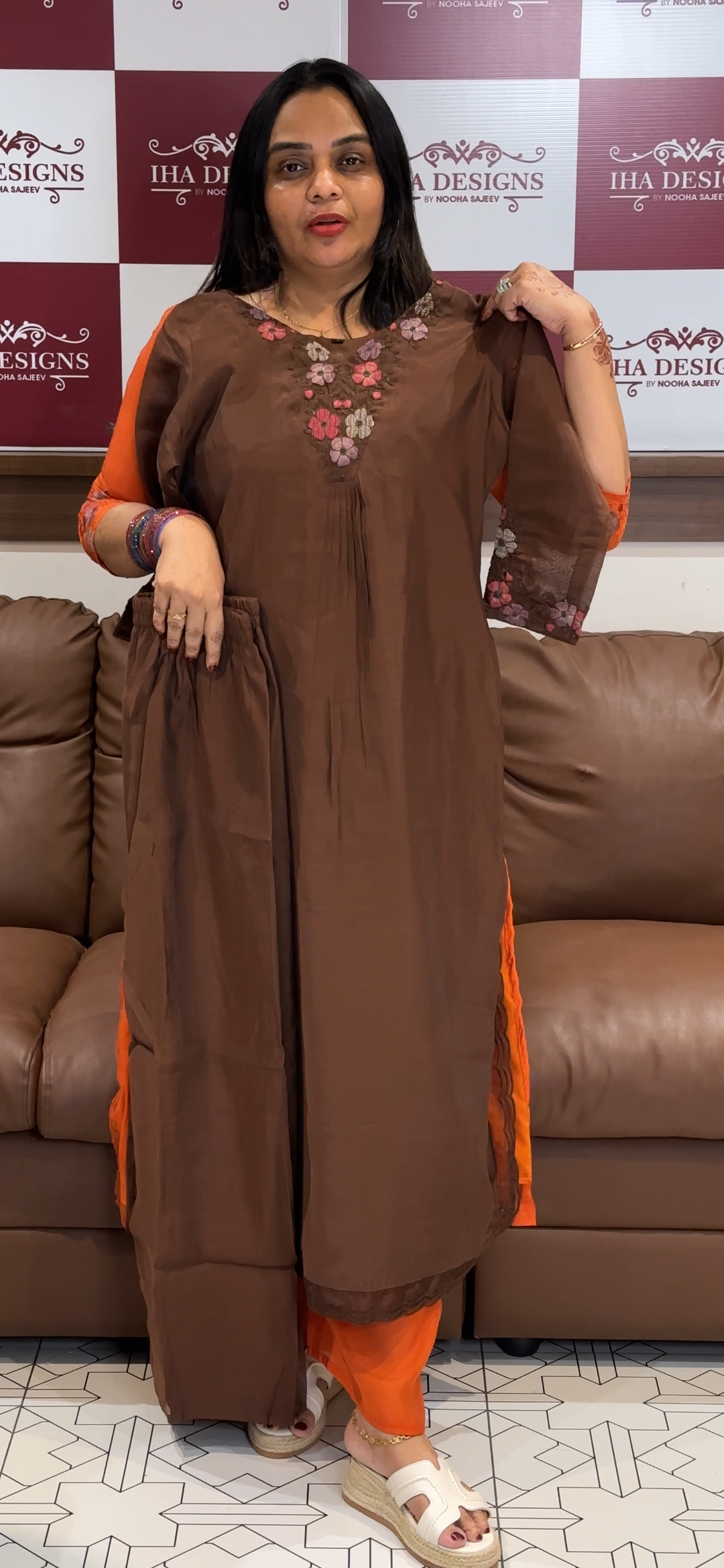 MUL CHANDERI CO-ORDS SETS - NUWA -1024
