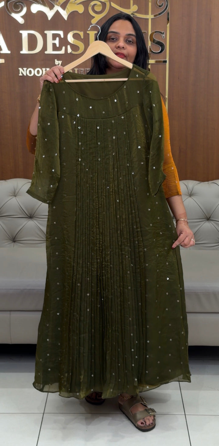 VELVET ORGANZA ALINE TOPS - NUWA - 829