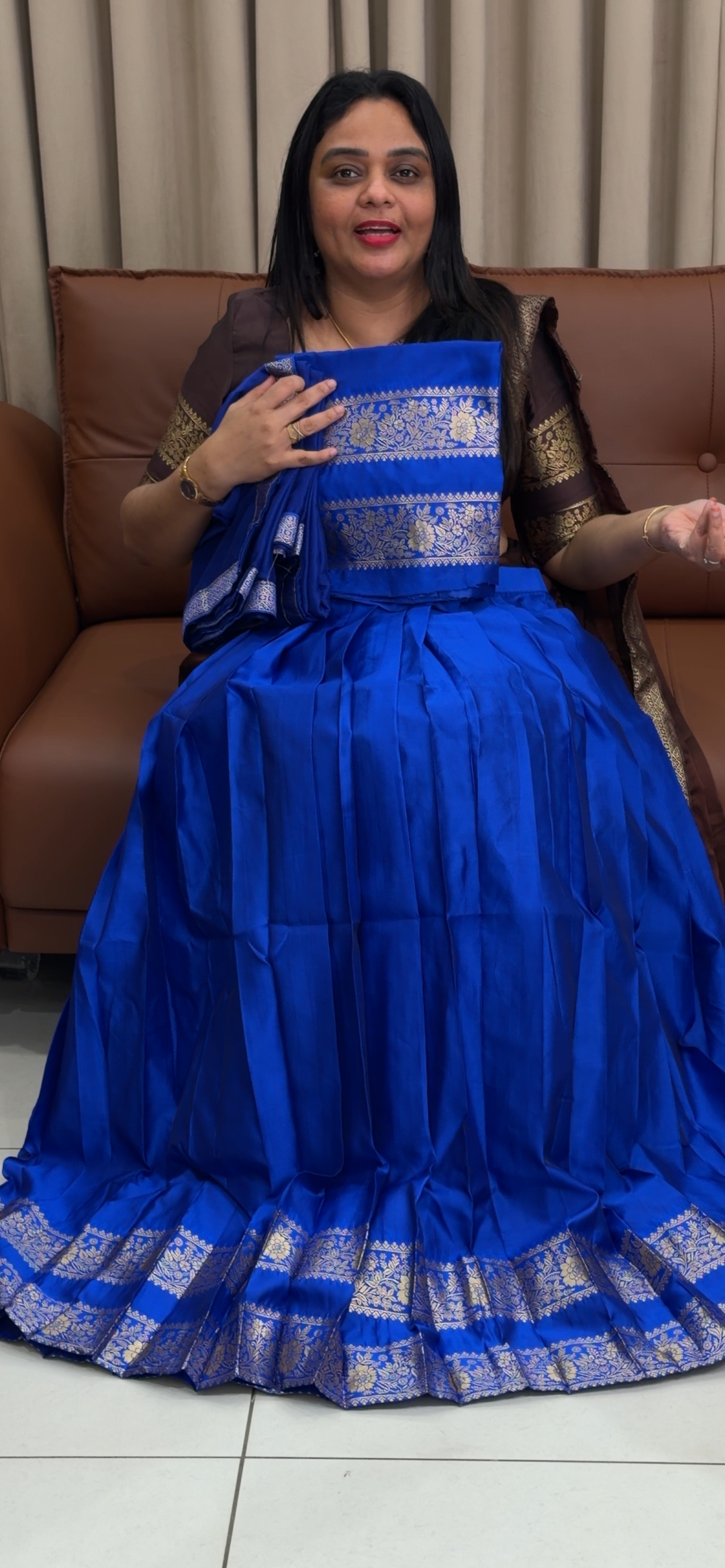IN-HOUSE SEMI STITCHED DHAVANI SETS - NUWA - 1612