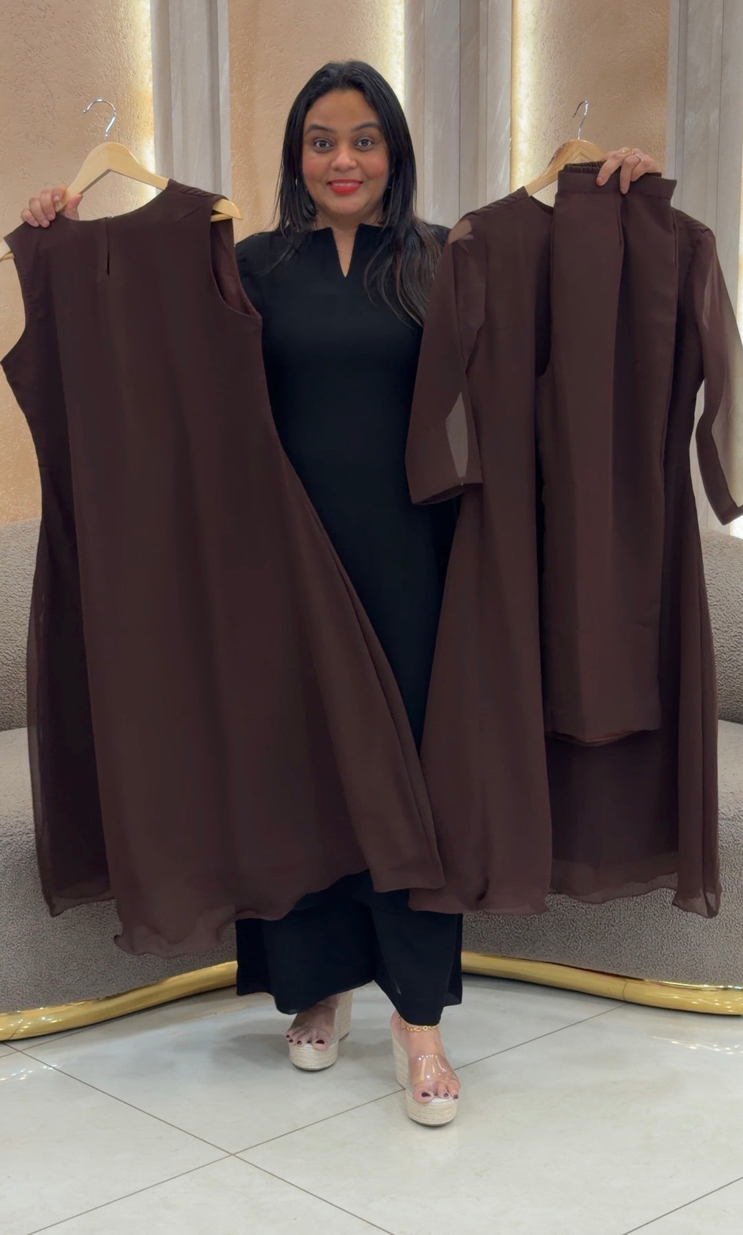 ALINE TOP AND BOTTOM ( WITH OUT SLEEVE ) - NUWA - 1185