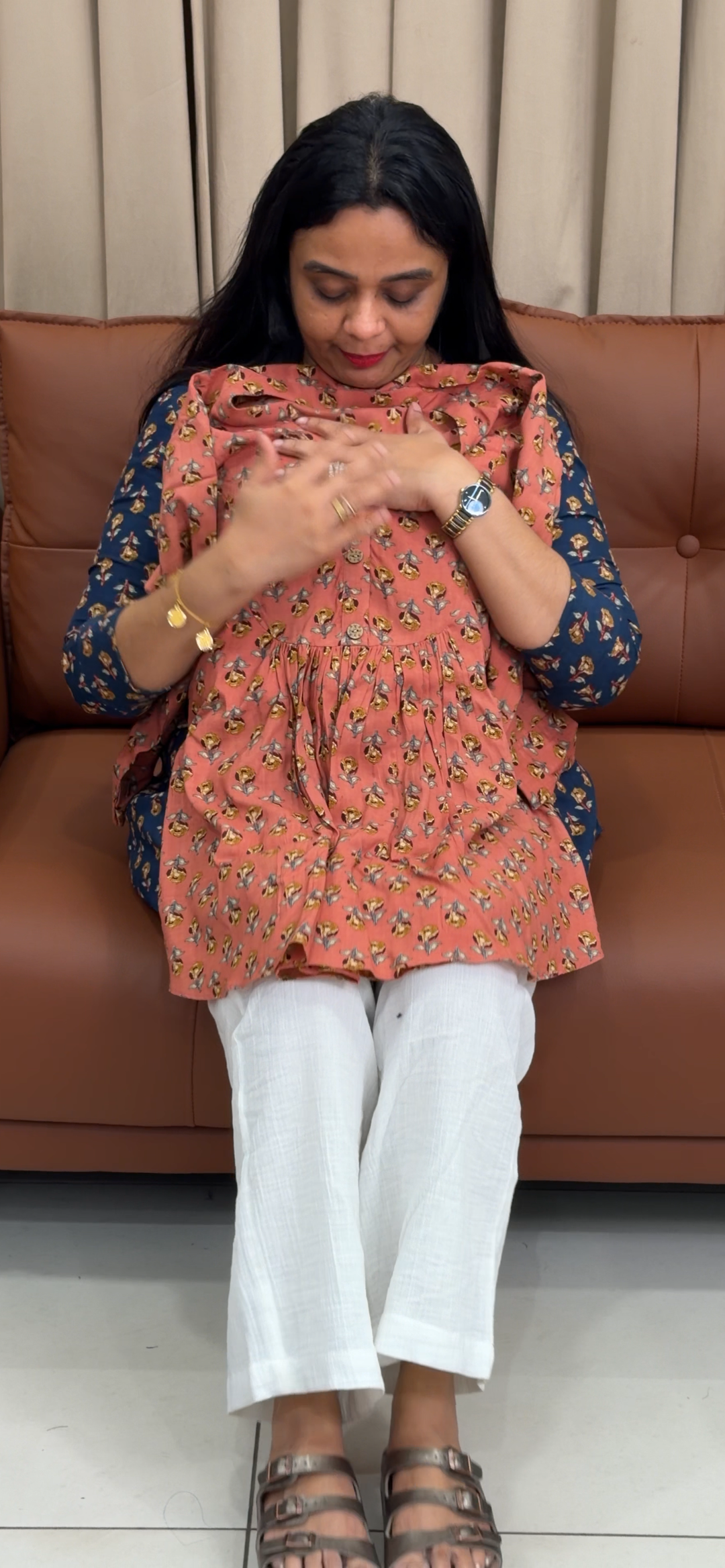 IN-HOUSE COTTON SHORT TOPS - NUWA - 2366
