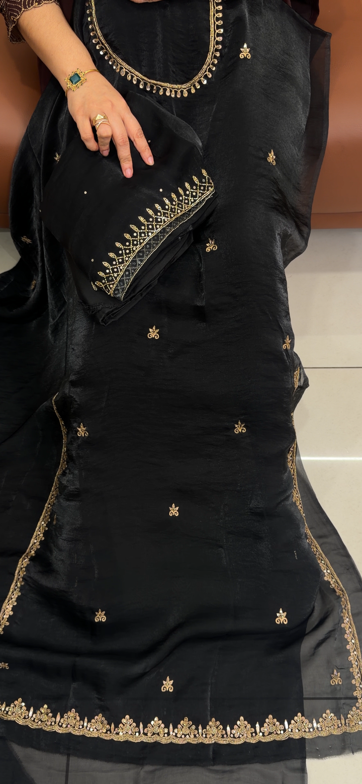 HANDWORKED UNSTITCHED SALWAR SUITS -NUWA-1946