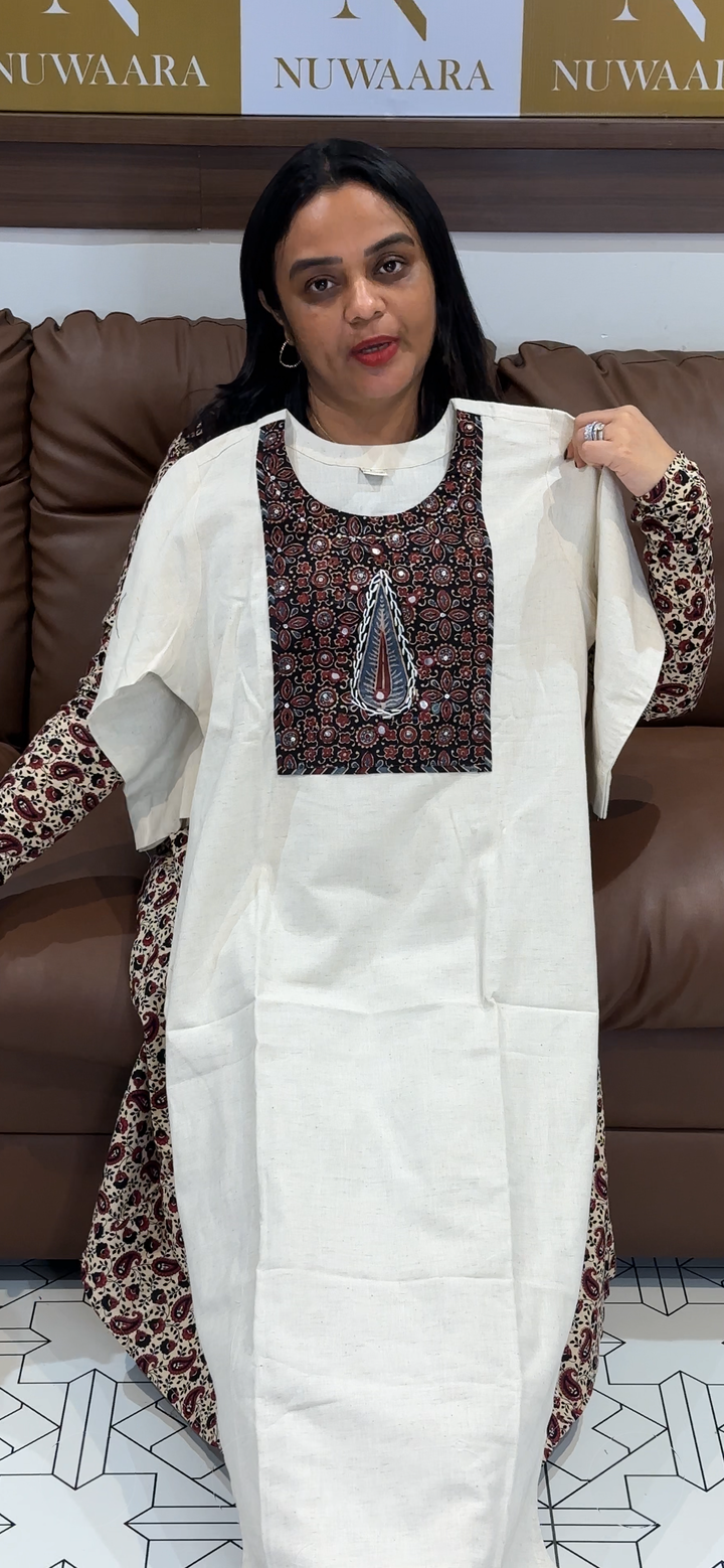 COTTON LONG TOPS - NUWA - 735