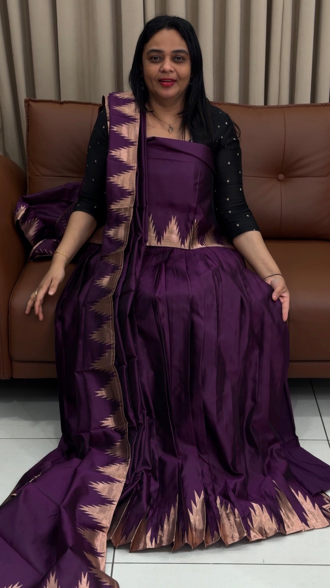 FORWARD SEMI STITCHED DHAVANI SETS - NUWA-1699