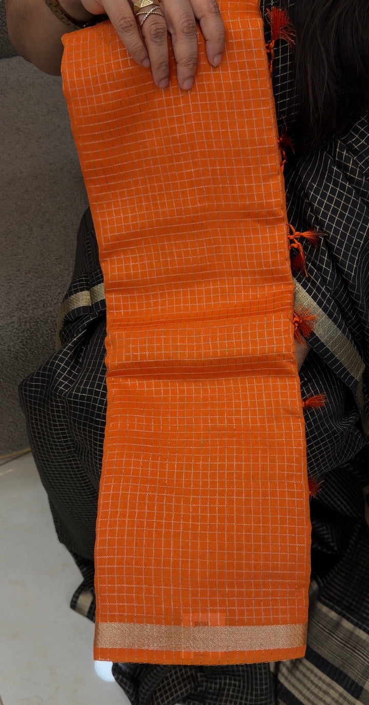 SEMI BANARASI SAREES - NUWA-1308