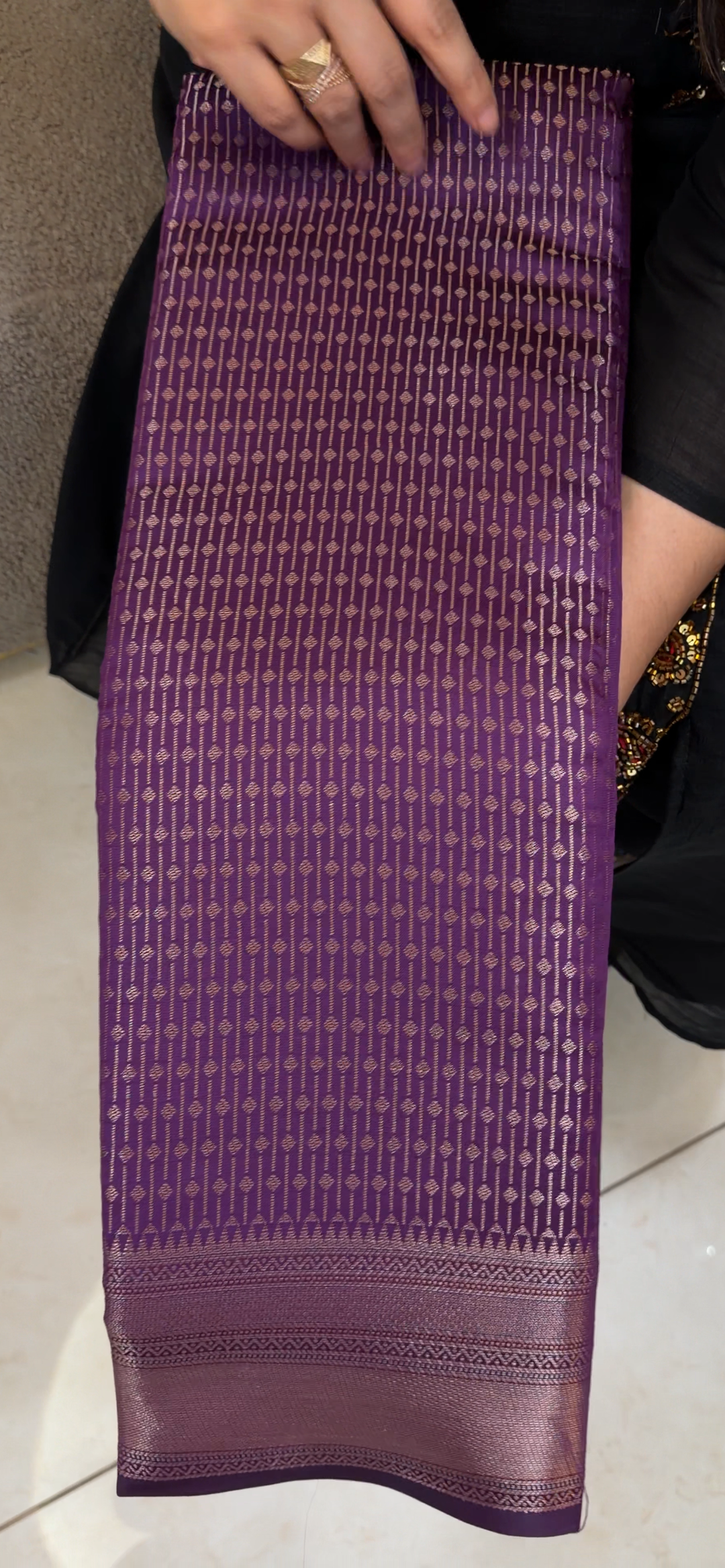 SEMI BROCADE SAREES - NUWA - 1649