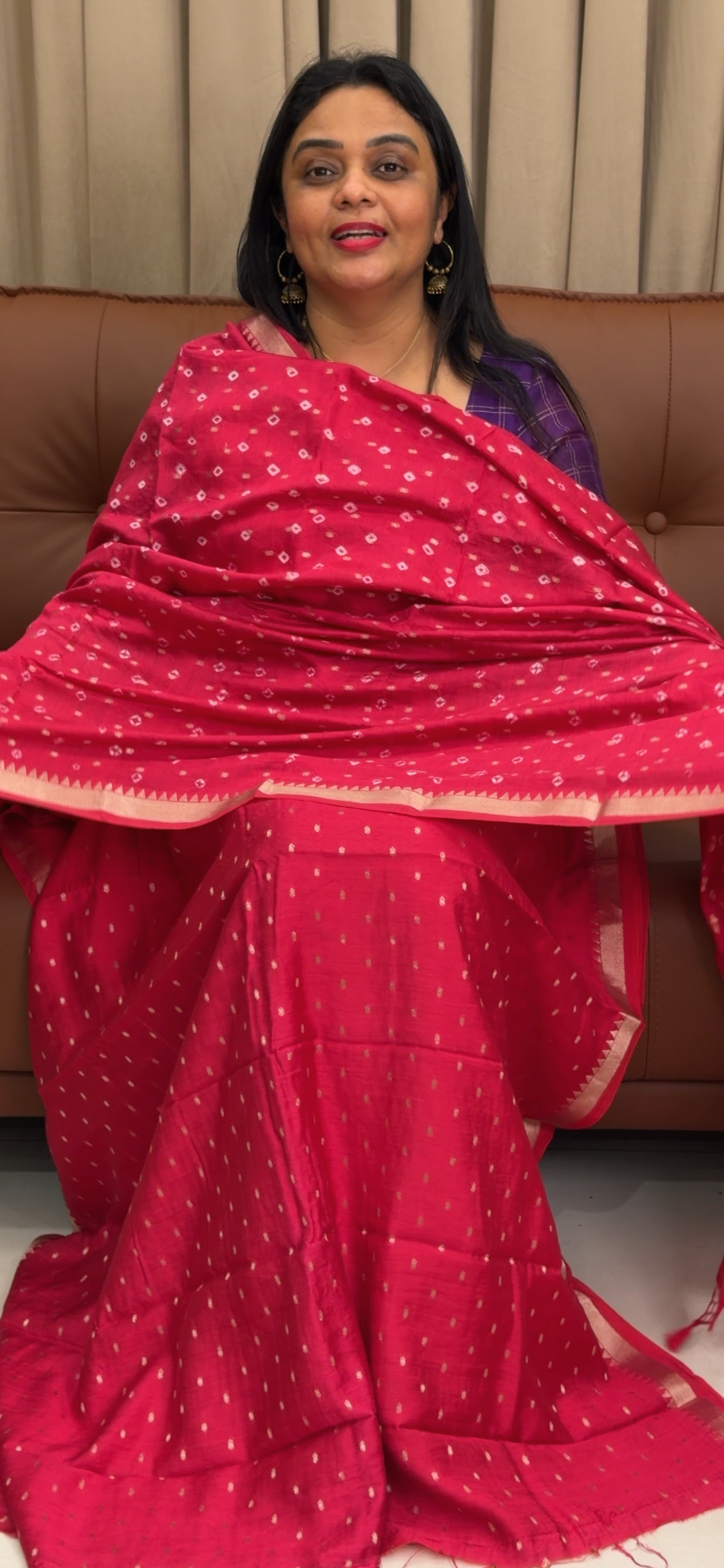 MALAI CHANDERI UNSTITCHED SALWAR SUITS - NUWA - 1561