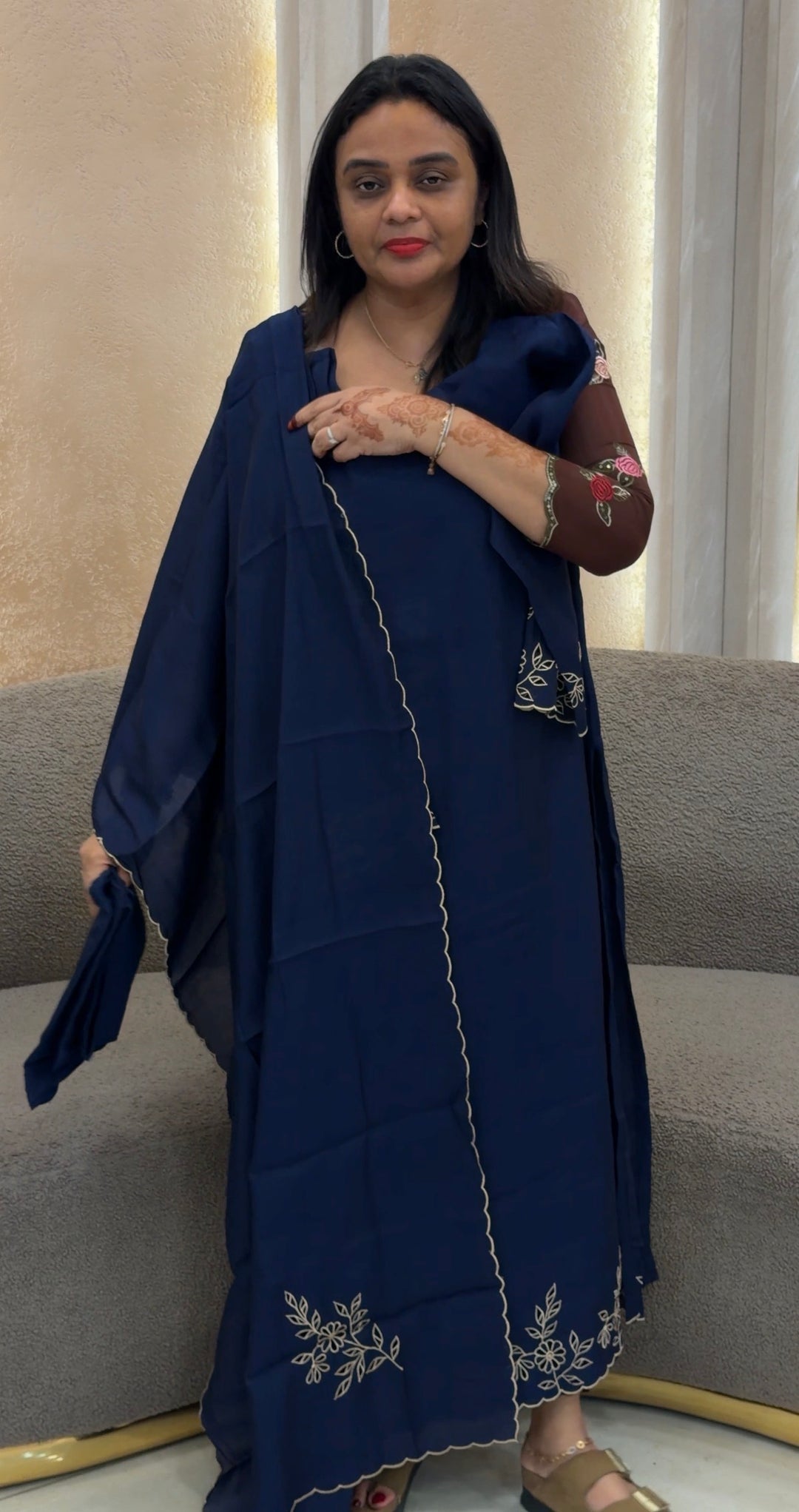 MUL TOP, BOTTOM AND DUPATTA - NUWA-1209