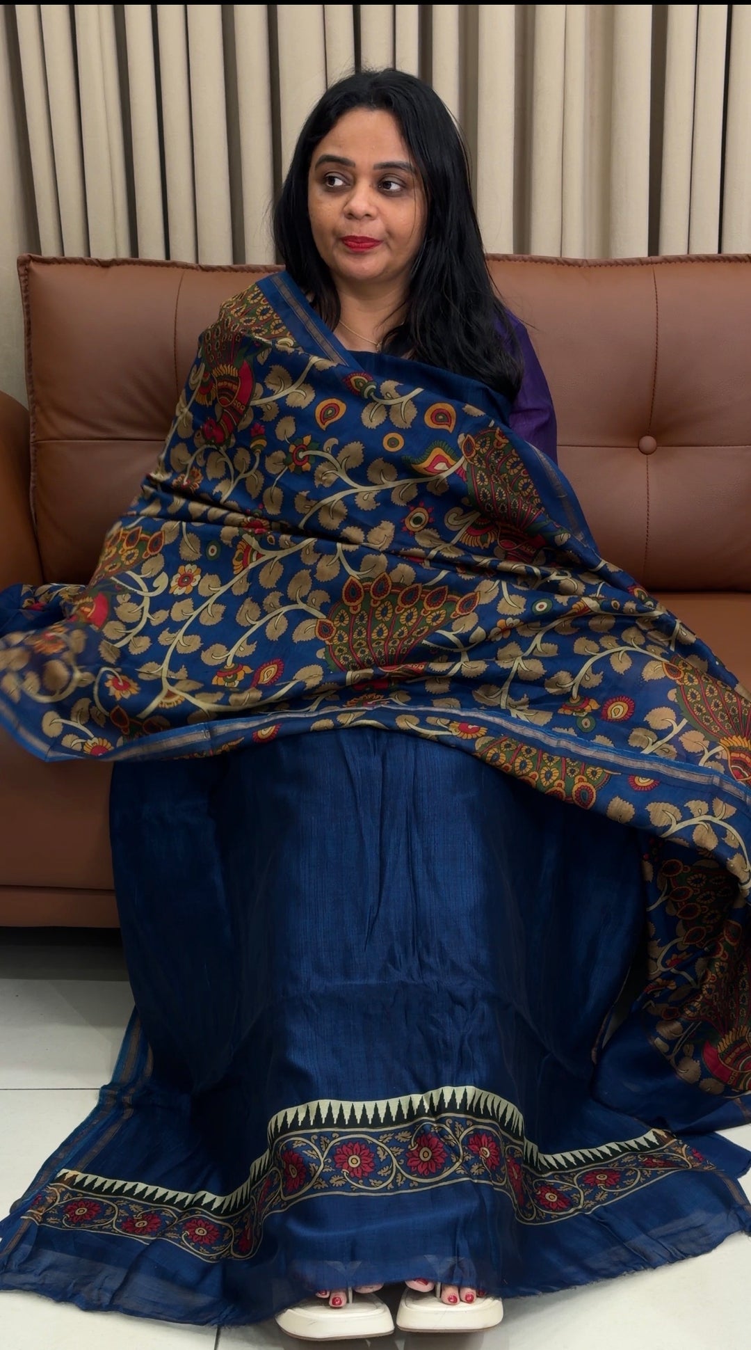 MAHESWARI SILK UNSTITCHED SALWAR SUITS - NUWA-1796