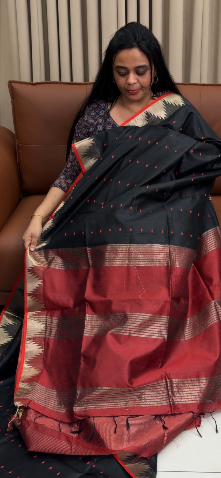 SEMI TUSSUR SAREES - NUWA - 1994