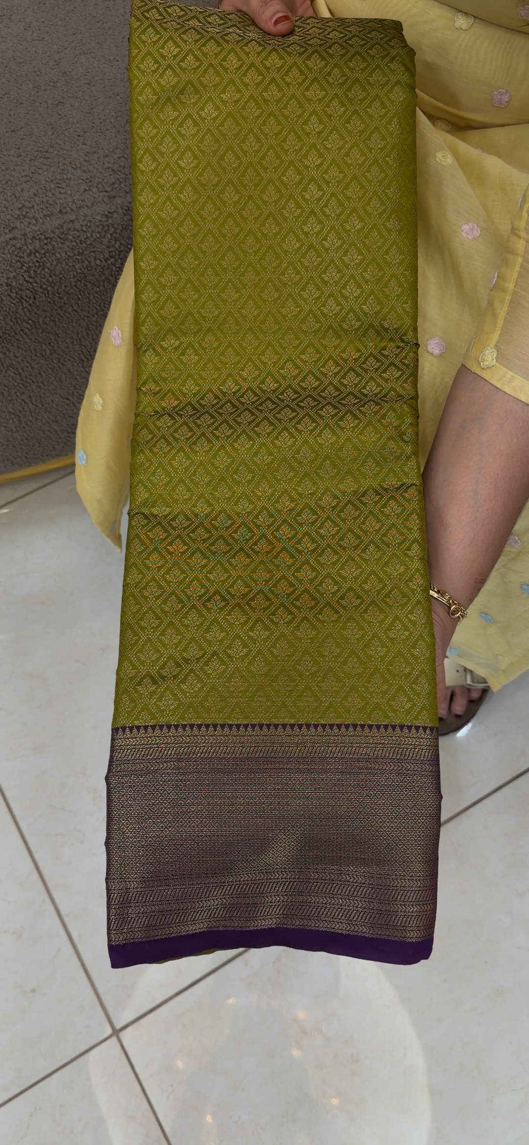 SEMI BROCADE SAREES - NUWA-877