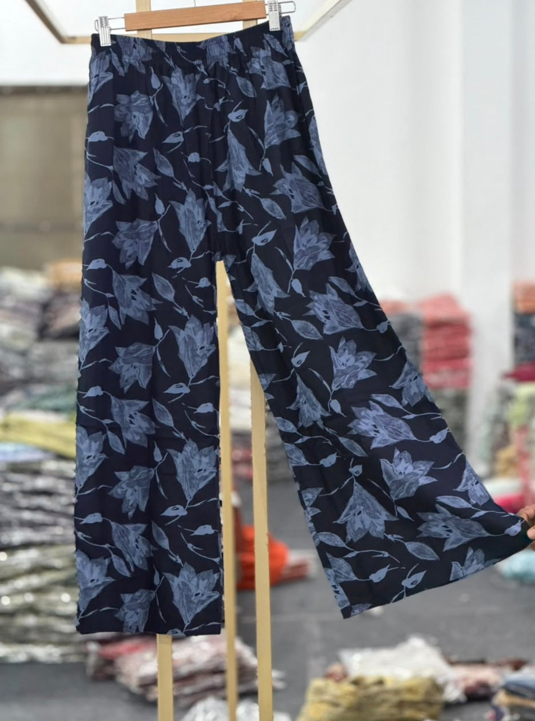 PINTED PALAZZO PANTS - NUWA - 2501