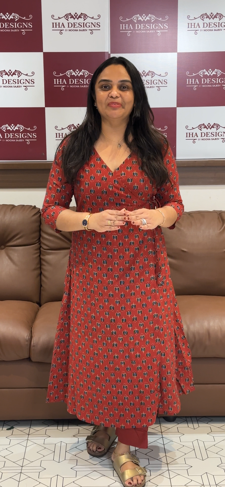 AJRAKH PRINTED COTTON TOP AND BOTTOM - NUWA - 747