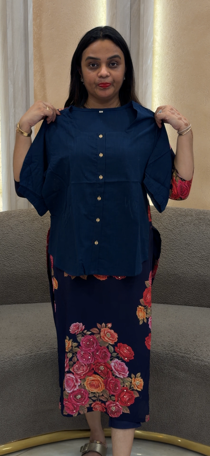 COTTON LINEN TOPS - NUWA -775