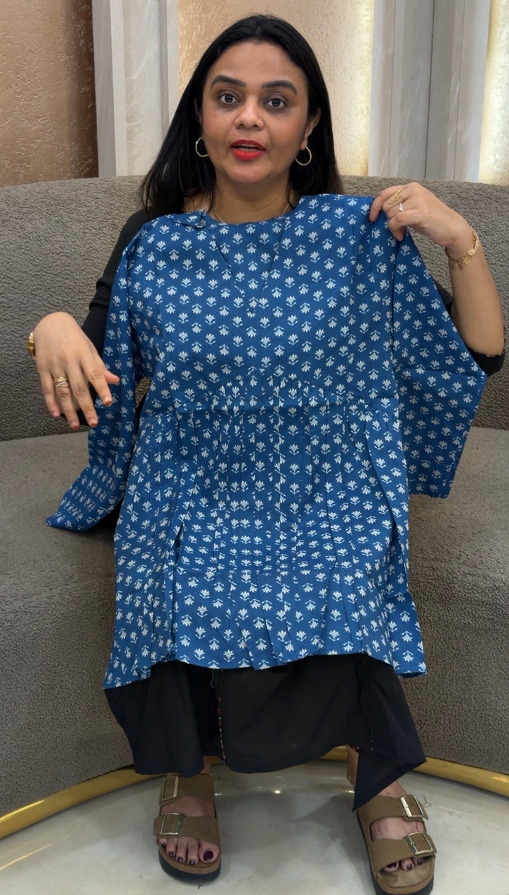 PRINTED SHORT TOPS - NUWA 1096