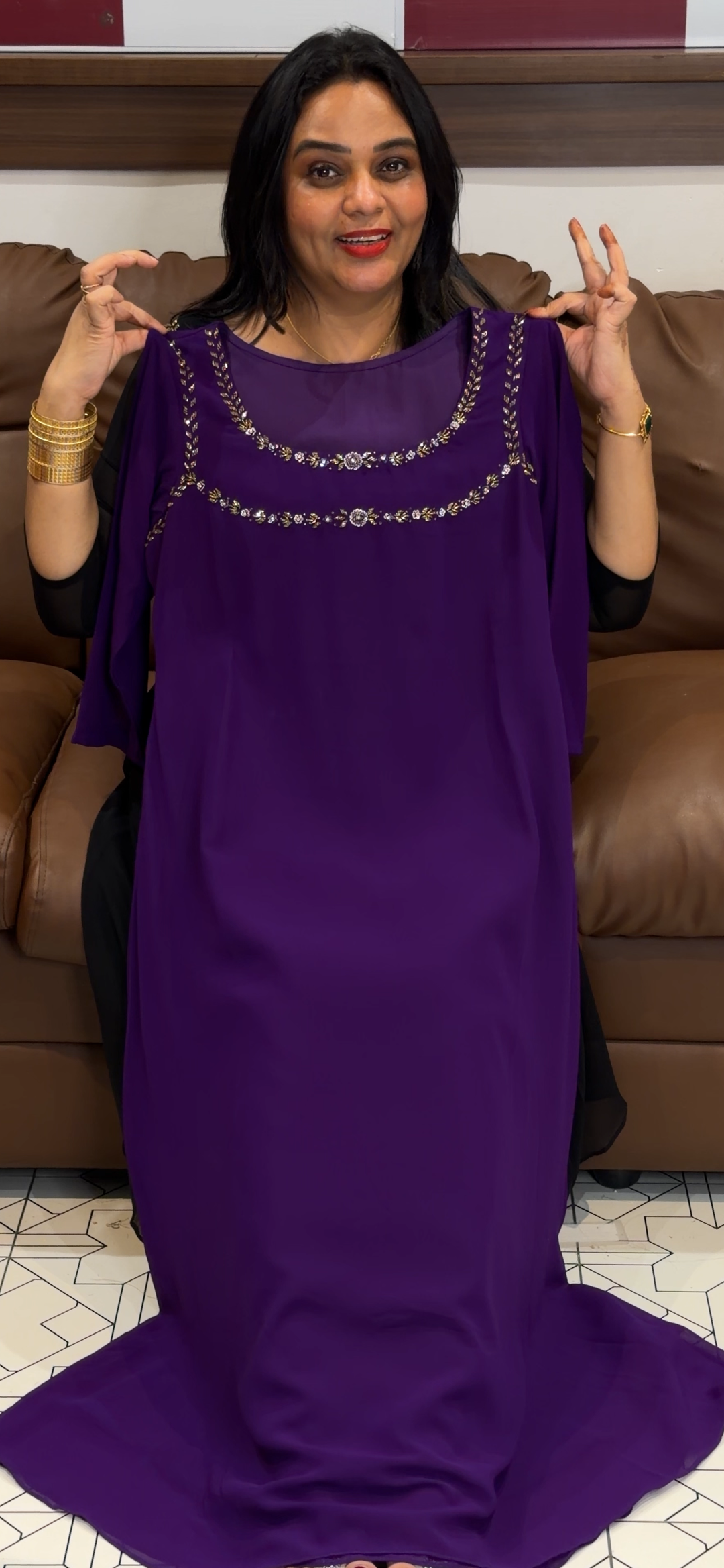 HAND WORKEED ALINE TOPS - NUWA - 1258