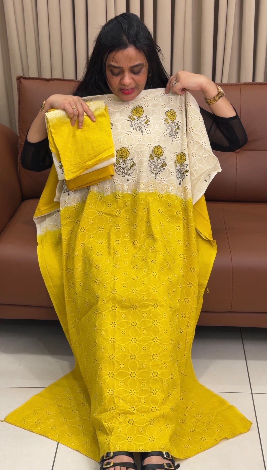 HAKOBA COTTON UNTITCHED SALWAR SUITS - NUWA-1943
