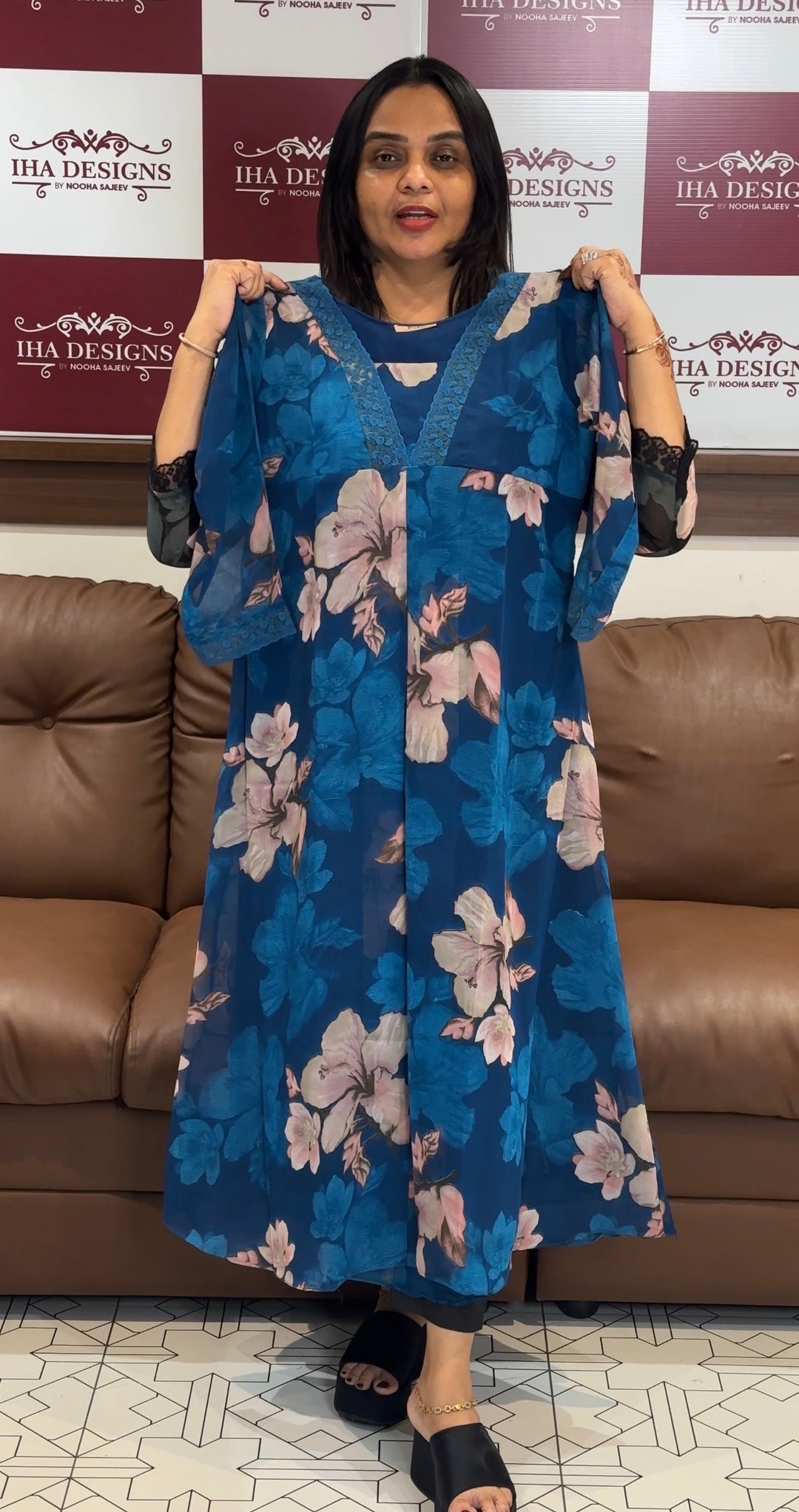 PRINTED GEORGETTE TOPS - NUWA-659