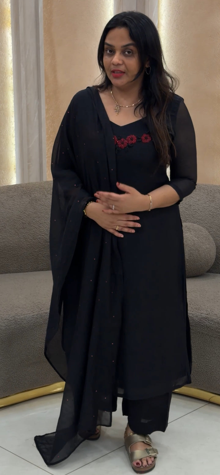 MUL CHANDERI UNSTITCHED SALWAR SUITS - NUWA-1212