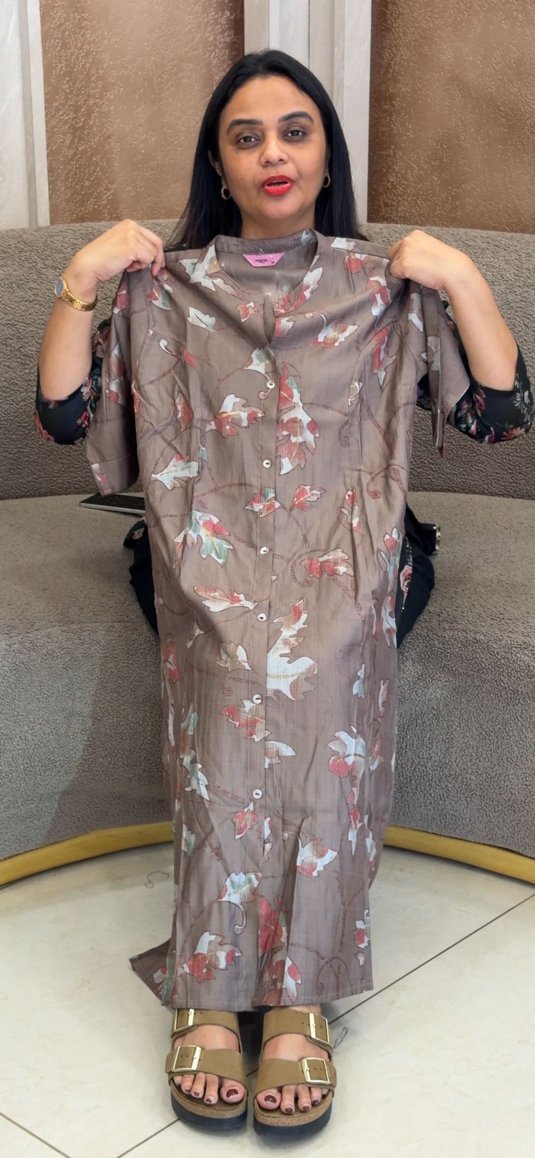 PRINTED LONG ALIEN TOPS - NUWA-1040