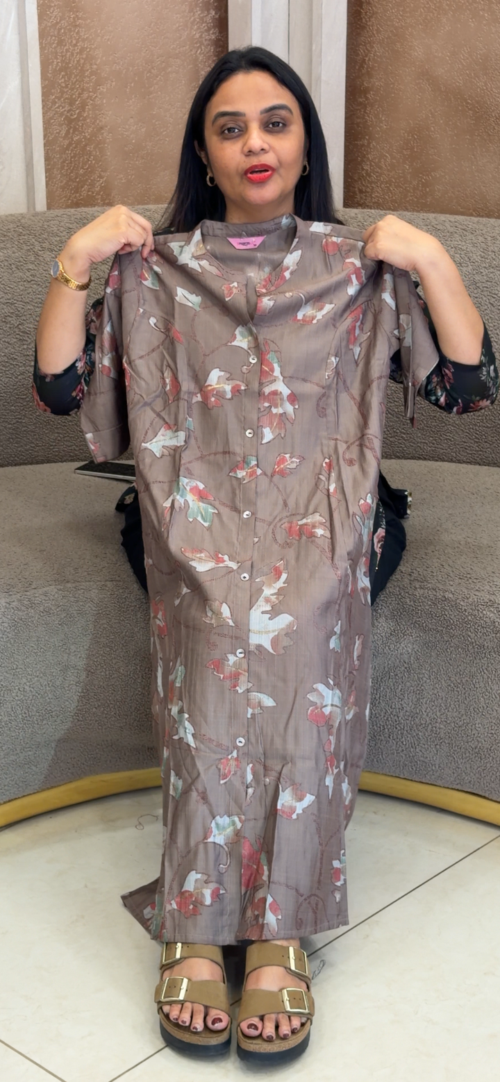 PRINTED LONG ALIEN TOPS - NUWA-1040