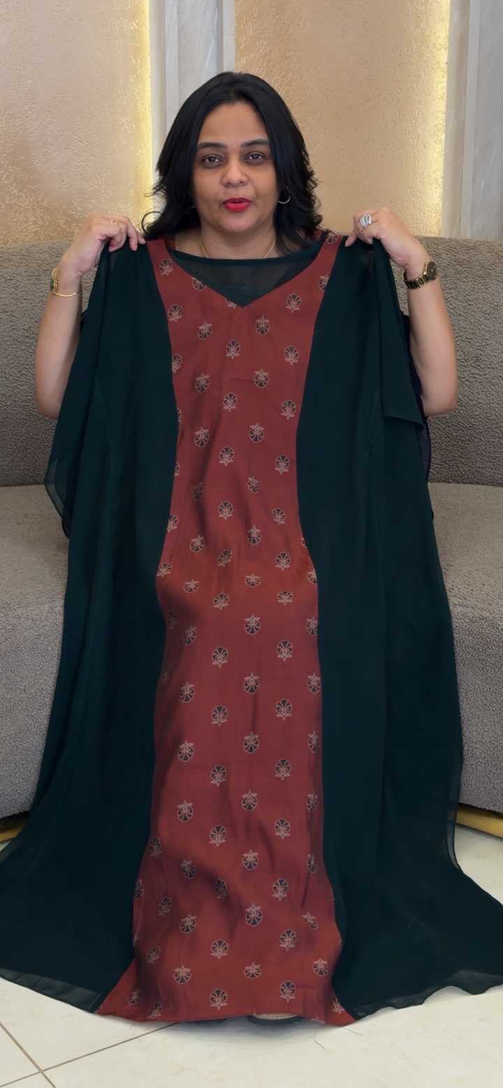 IN-HOUSE GEORGETTE KAFTAN TOPS -NUWA-2021