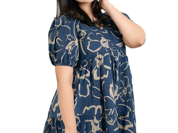 PRINTED COTTON FROCKS - NUWA - 021