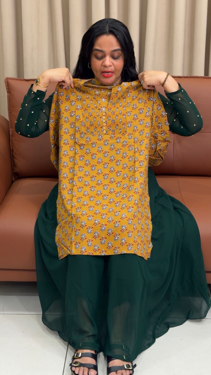 PRINTED SHORT TOPS - NUWA-2125