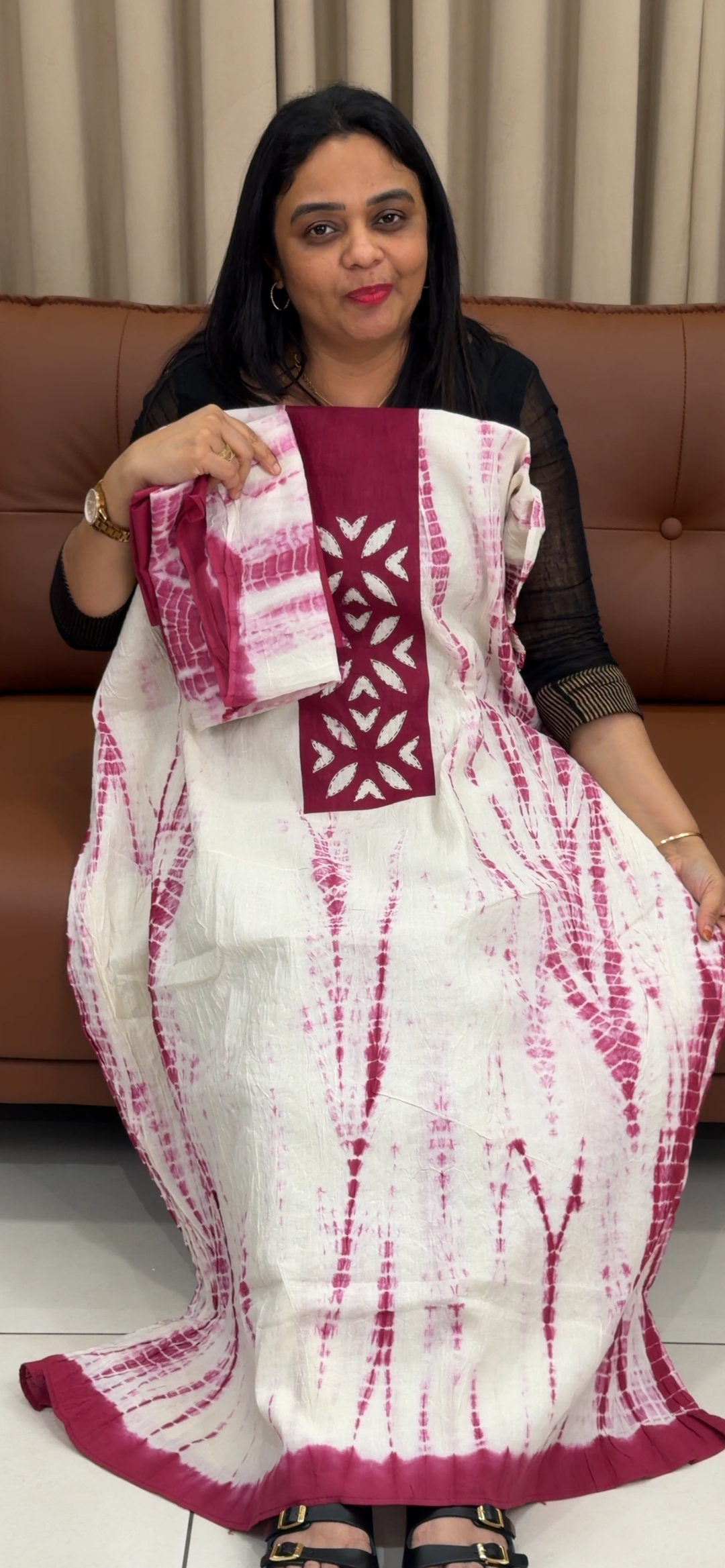 PRINTED COTTON UNSTITCHED SALWAR SUITS - NUWA - 1593