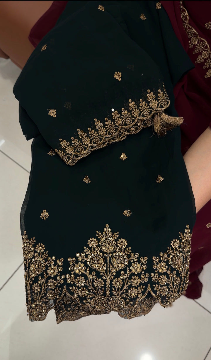 GEORGETTE UNSTITCHED SALWAR SUITS -NUWA-1567