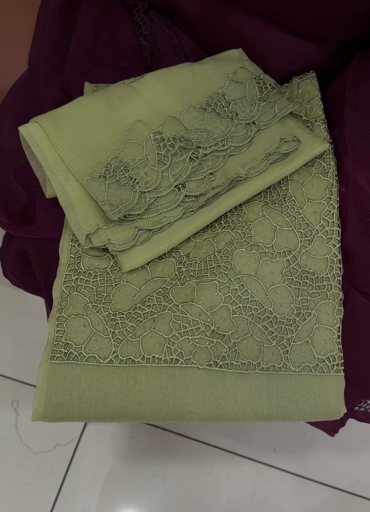 SEMI PARTY WEAR UNSTITCHED SALWAR SUITS - NUWA-1863