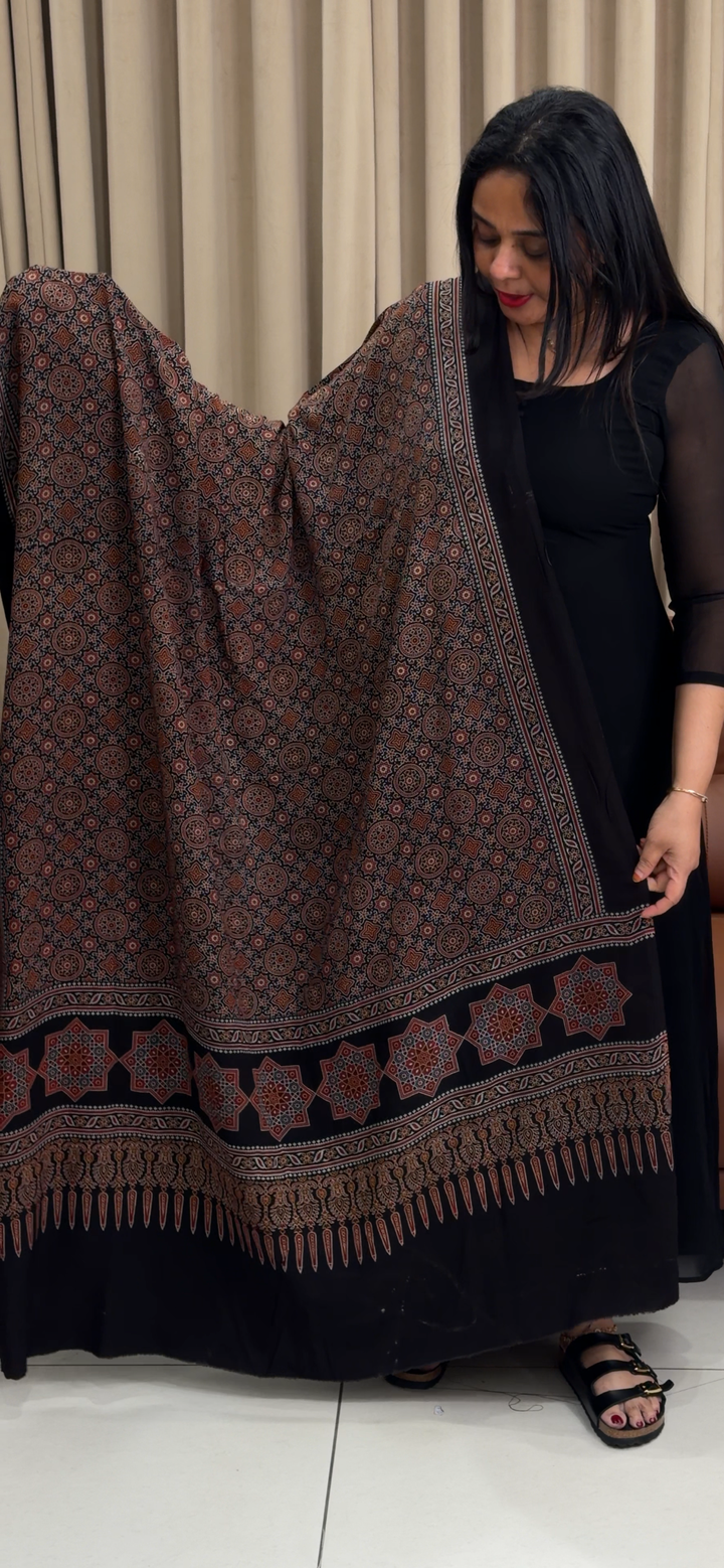 PRINTED MODAL DUPATTA - NUWA - 1607