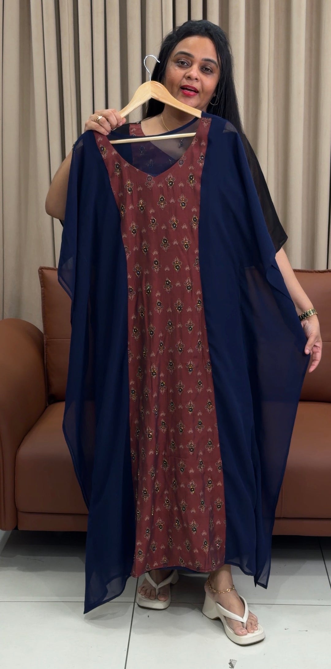 IN-HOUSE HANDWORKED KAFTAN TOPS - IHA 1986