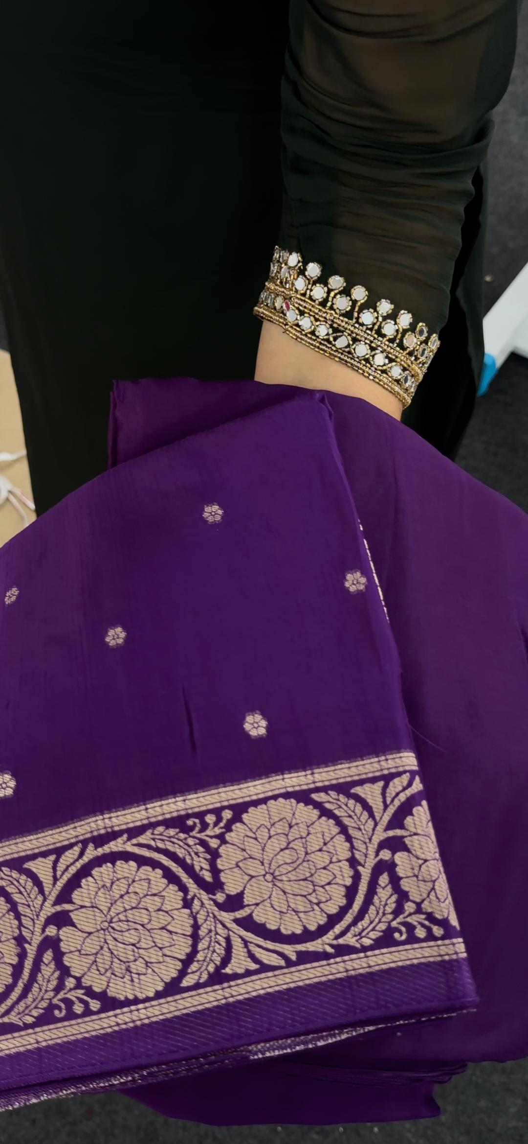 BANARASI UNSTITCHED SALWAR SUITS  - NUWA - 698