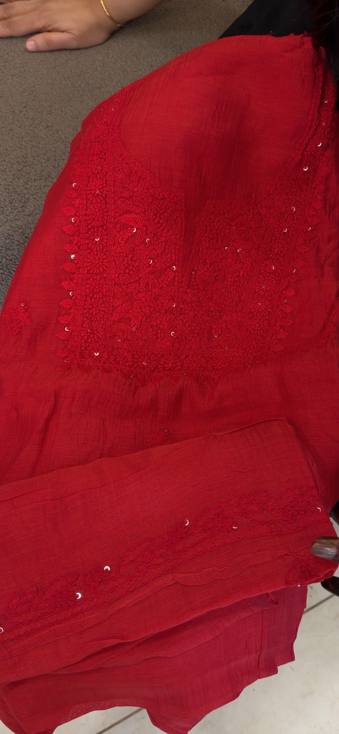 MALAI UNSTITCHED SALWAR SUITS - IHA 2083