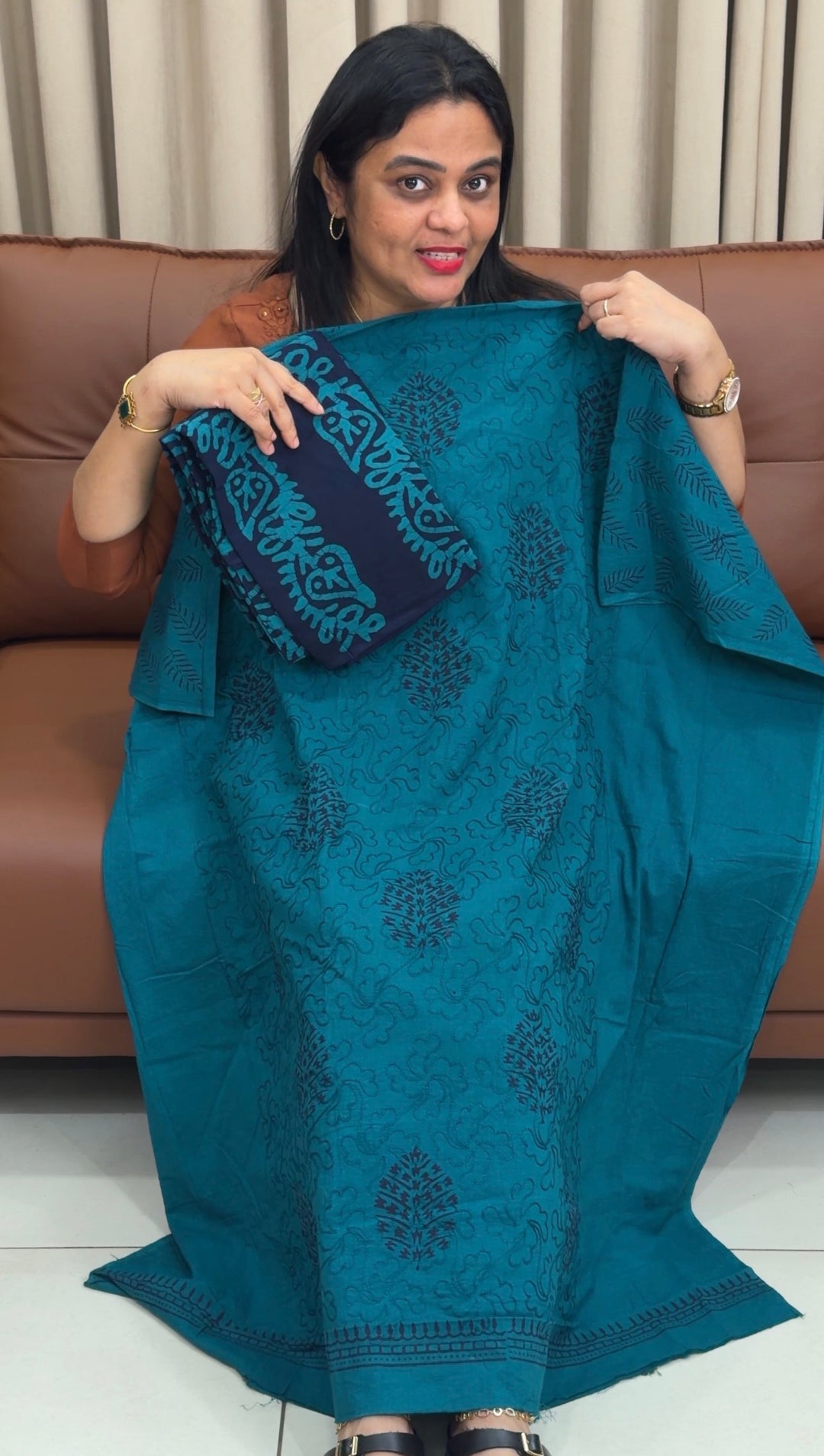 BATIK PRINTED UNSTITCHED SALWAR SUITS - NUWA-1725