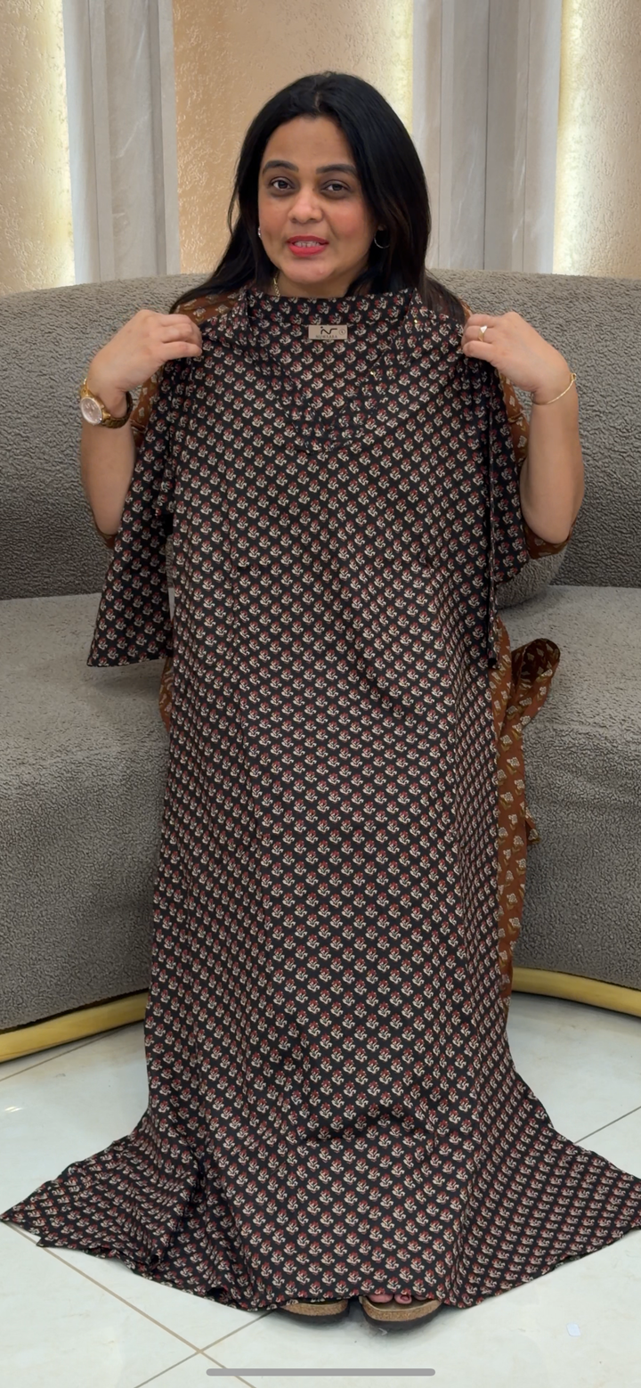 PRINTED LONG SLITTED TOPS  - NUWA - 235