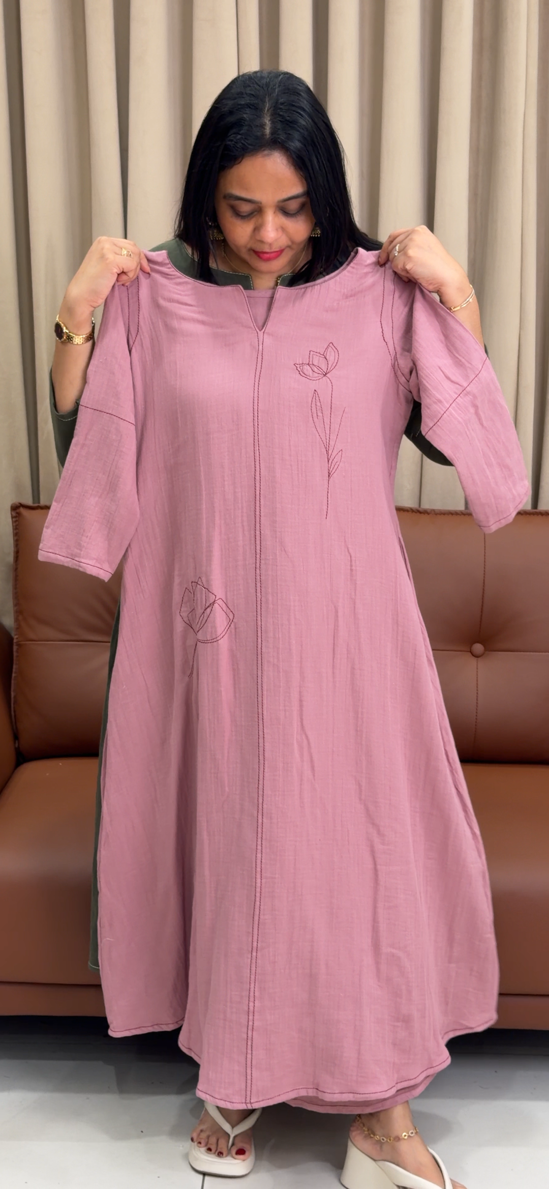 IN-HOUSE COTTON TUNIC TOPS - NUWA - 1558