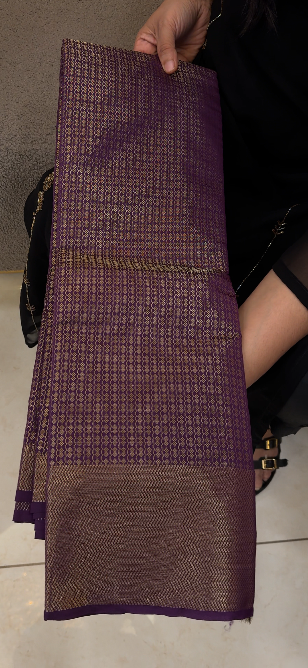 SEMI BROCADE SAREES - NUWA - 2089