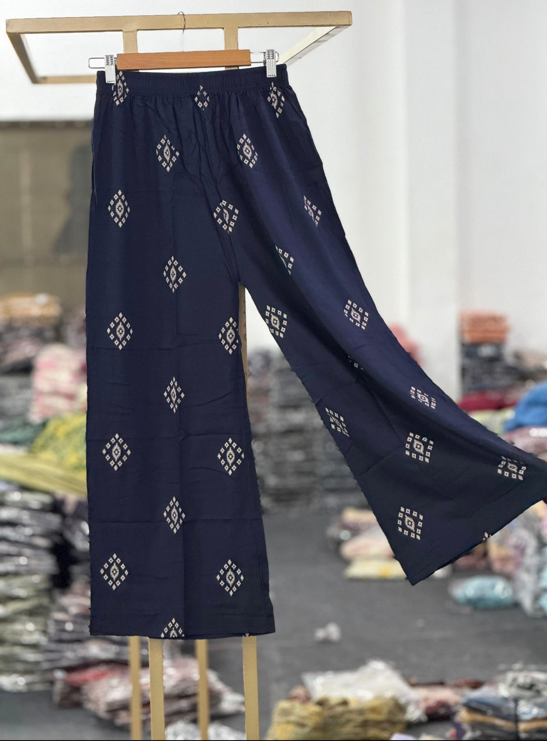 PINTED PALAZZO PANTS - NUWA - 2501