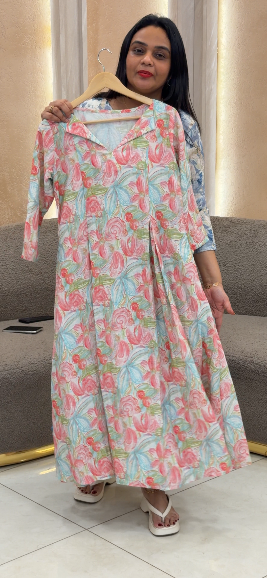IN-HOUSE PRINTED FROCKS - NUWA - 1309