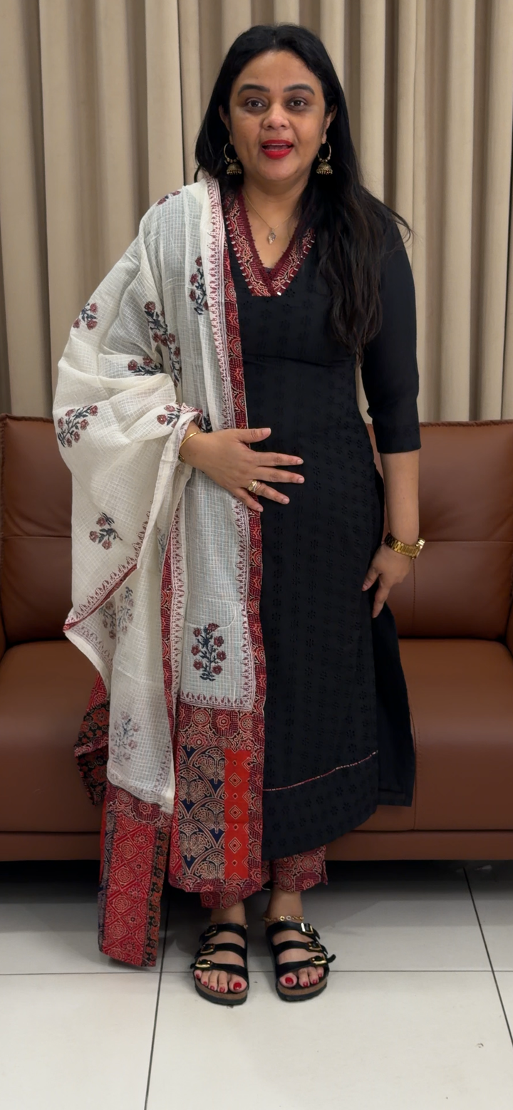 SEMI STITCHED SALWAR SUITS - NUWA - 1694