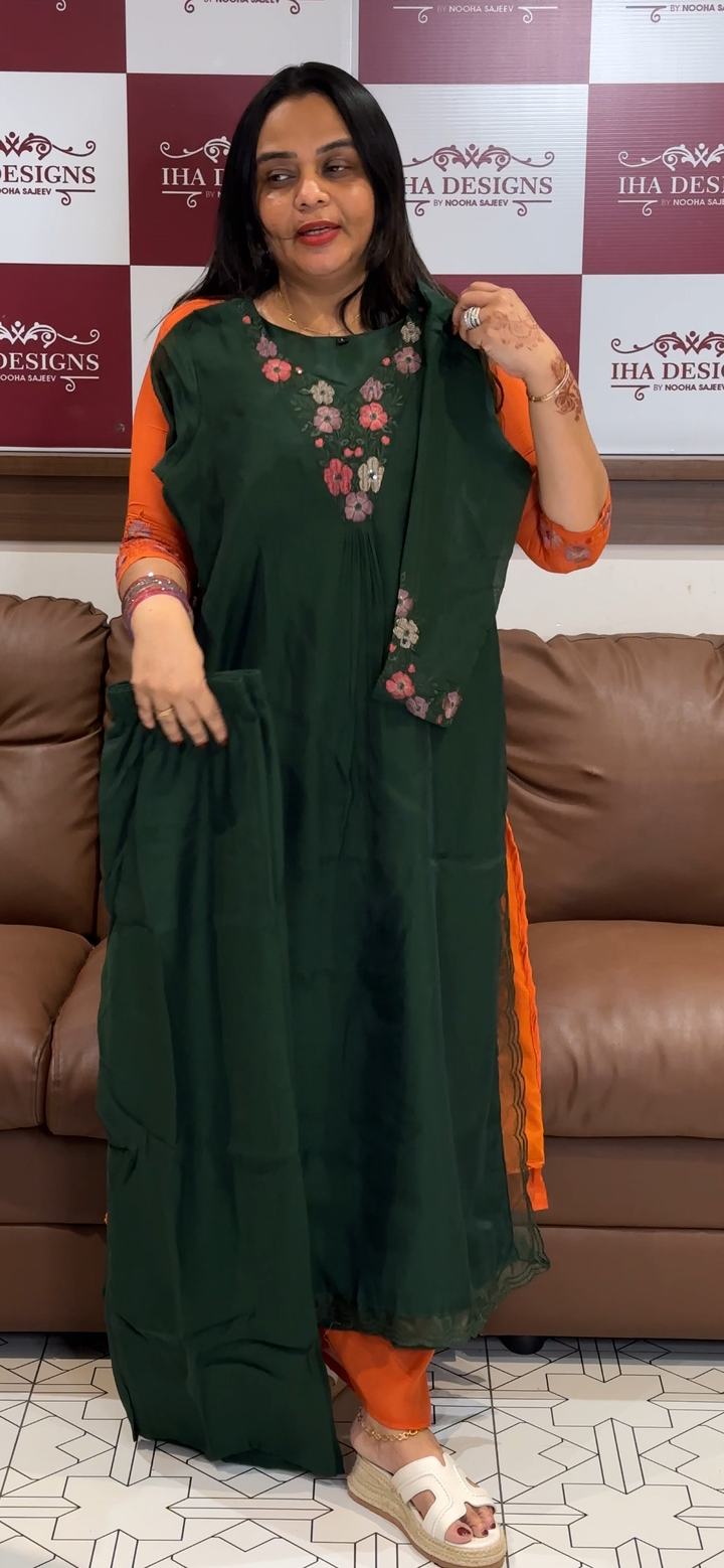 MUL CHANDERI CO-ORDS SETS - NUWA -1024