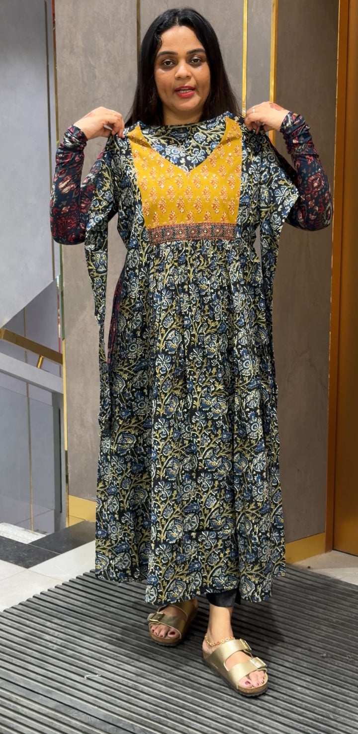 PRINTED ALINE TOPS - NUWA-279