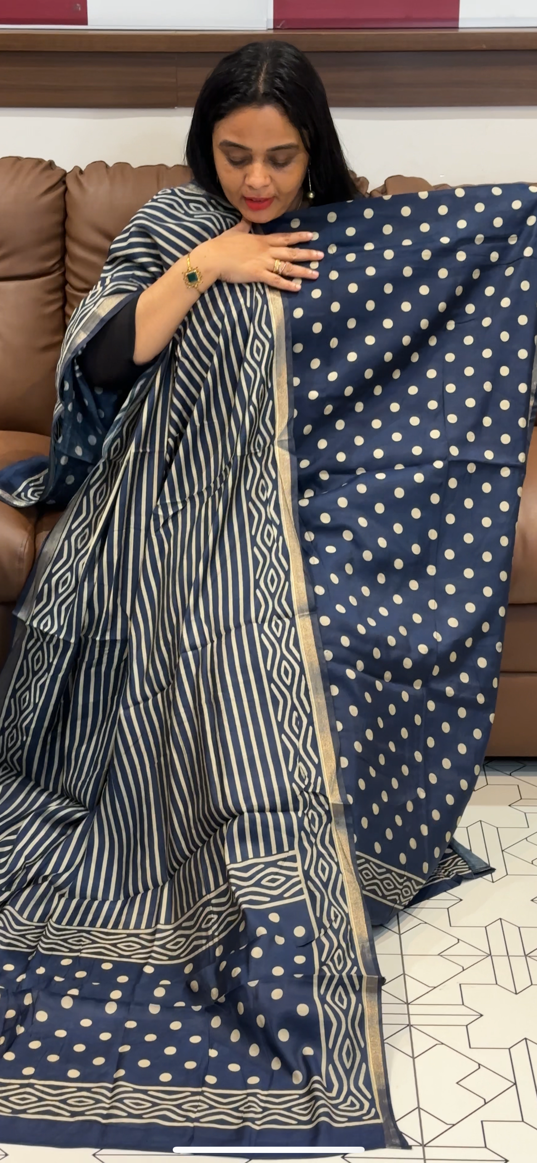 MAHESWARI SILK UNSTITCHED SALWAR SUITS - NUWA - 2241